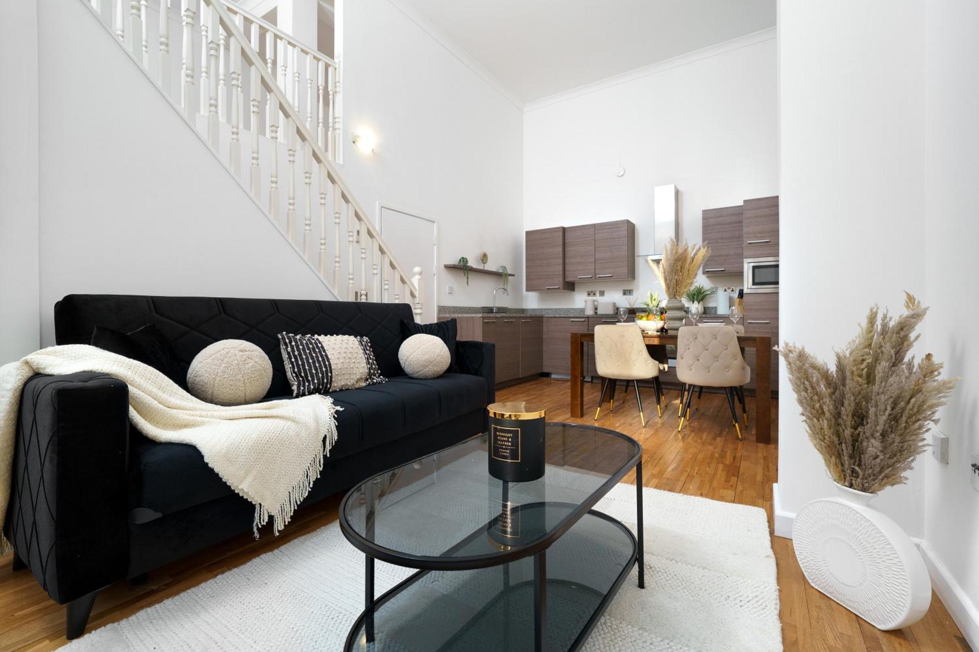 Apartment Modern 3br - Flat Sleeps 8 - Walk To Liverpool St *