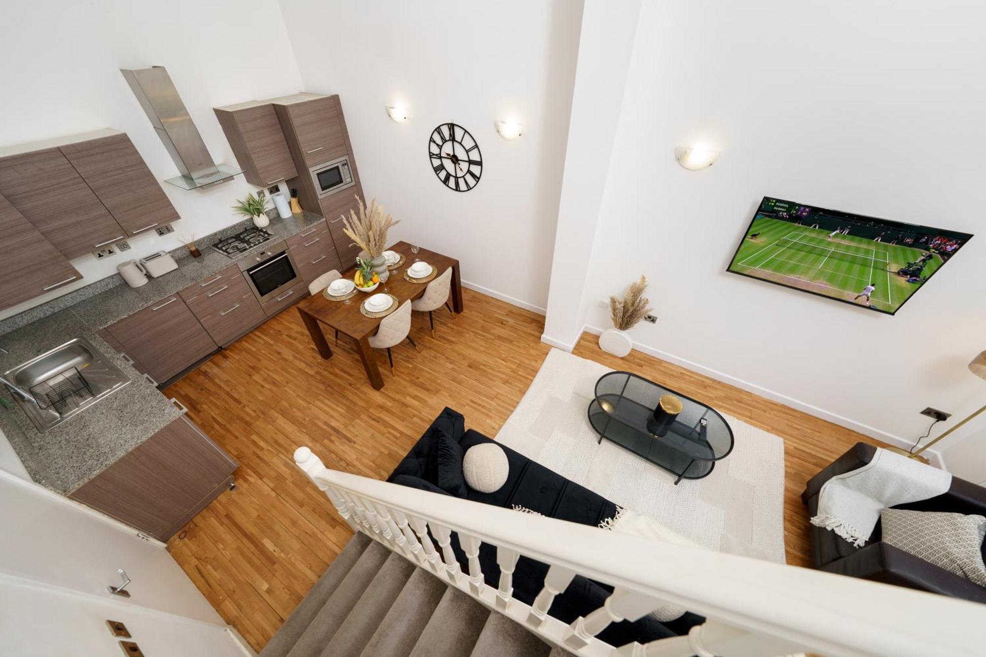 Apartment Modern 3br - Flat Sleeps 8 - Walk To Liverpool St London